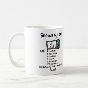 BROWNIE IN A CUP! COFFEE MUG