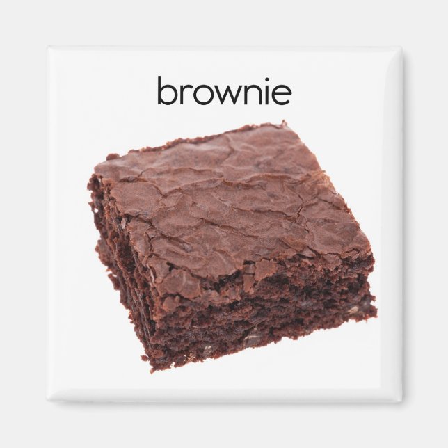 Brownie Refrligerator Magnet (Front)