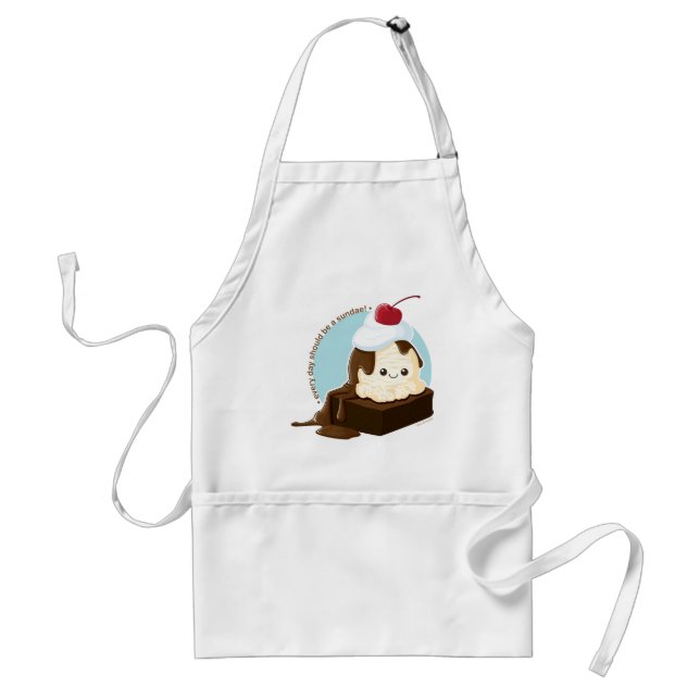 Brownie Sundae Standard Apron (Front)