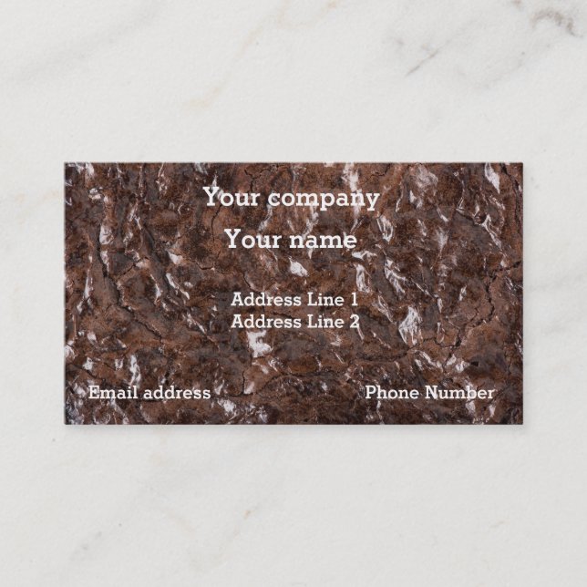 Brownies Business Card (Front)