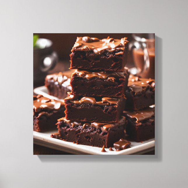 Brownies Canvas Print (Front)