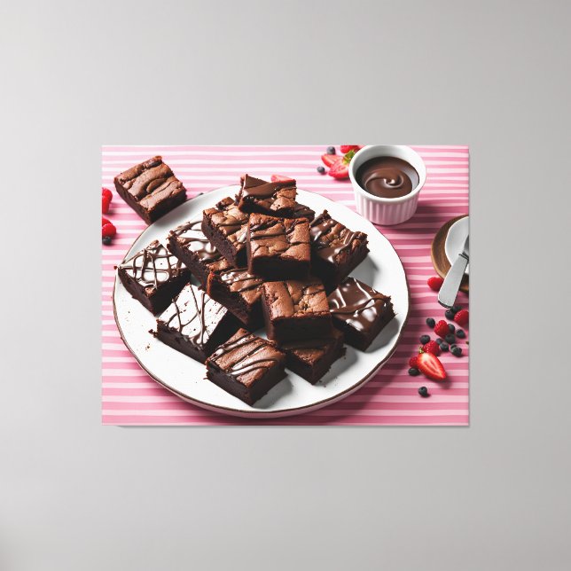 Brownies Canvas Print (Front)