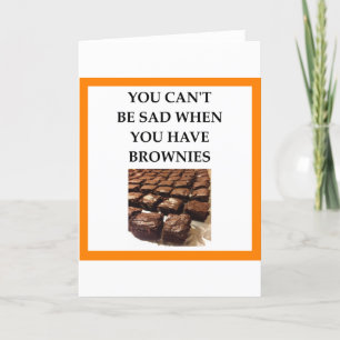 BROWNIES CARD