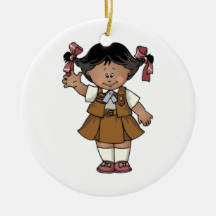 Brownies Ceramic Tree Decoration