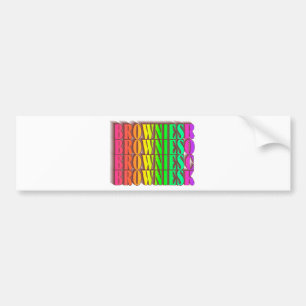 BROWNIESROCK BUMPER STICKER