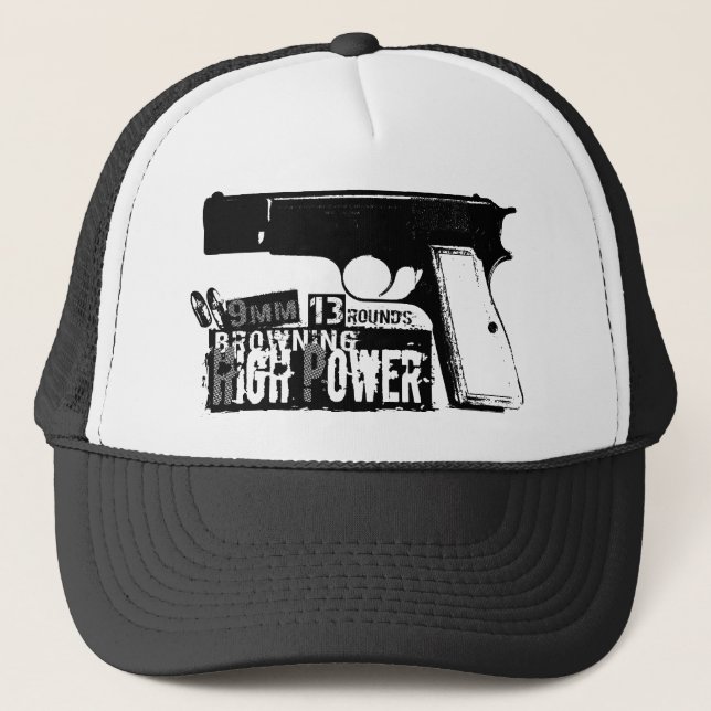 Browning Hi-Power Trucker Hat (Front)