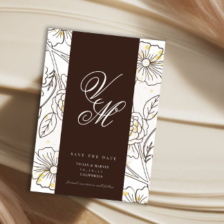 Browning On Love Save The Date Invitation