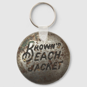 Brown's Beach Jacket Key Ring