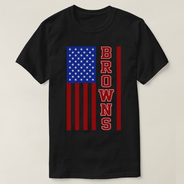Browns Football T-Shirt (Design Front)
