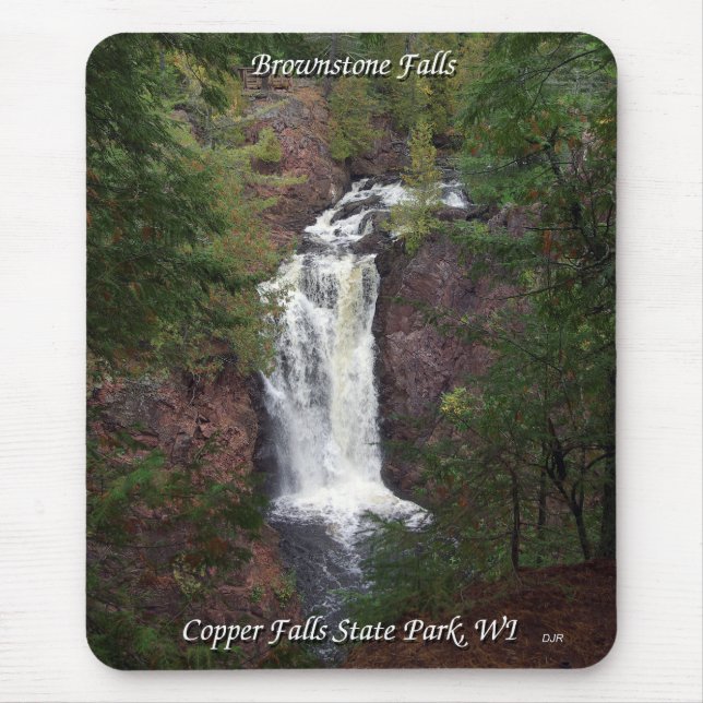 Brownstone Falls mousepad (Front)
