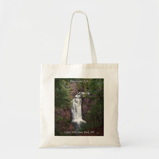 Brownstone Falls tote bag (Front)