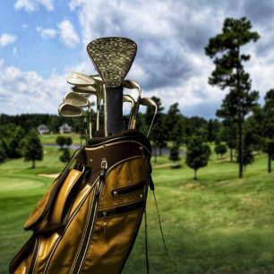 Brownstone Grid Golf Head Cover