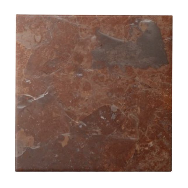 Brownstone vintage rustic simple rustic print  tile (Front)