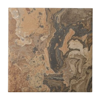 Brownstone vintage rustic simple rustic print  tile