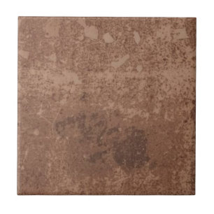 Brownstone vintage rustic simple rustic print tile