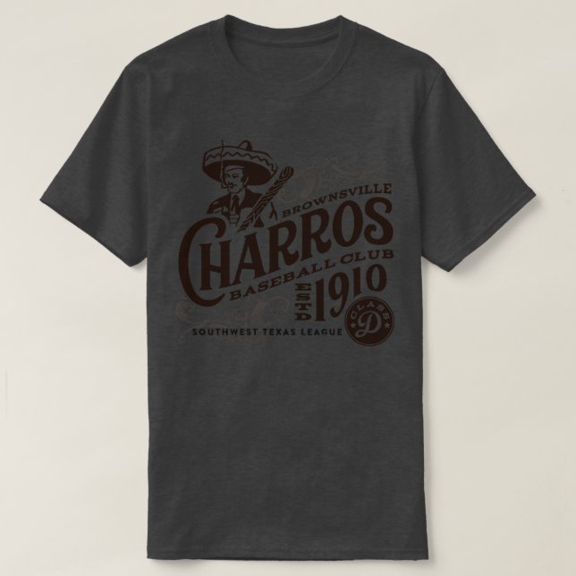 Brownsville Charros T-Shirt (Design Front)