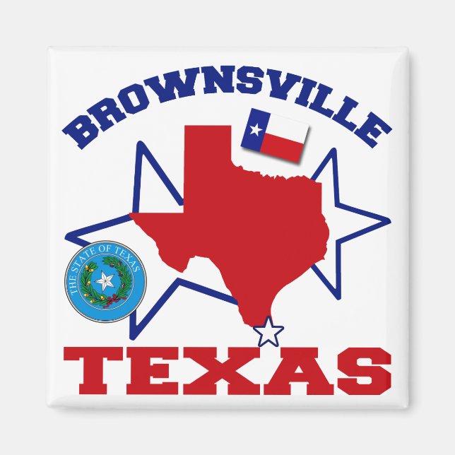 Brownsville, Texas Magnet (Front)