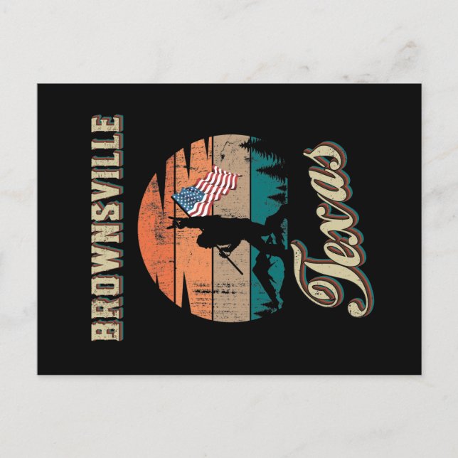 Brownsville Texas Postcard (Front)