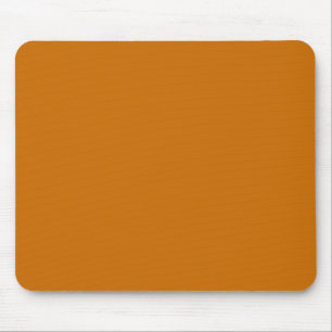 Browny Orange (solid colour)  Mouse Mat