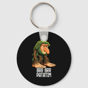 Brr Brr Patatim Italian Brainrot Funny Meme Key Ring
