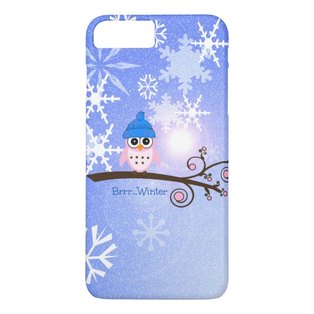 Brrr...Winter Case-Mate iPhone Case (Back)