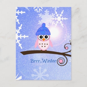 Brrr...Winter Postcard