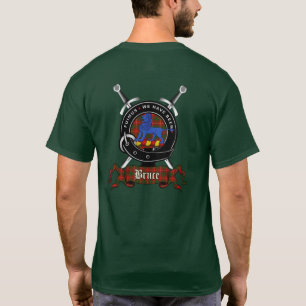 Bruce Clan Badge Adult T-Shirt