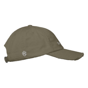 Bruce Clan Motto Personalised Embroidered Hat