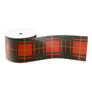 Bruce clan Plaid Scottish tartan Grosgrain Ribbon