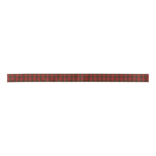 Bruce Clan Tartan Plaid Ribbon Satin Ribbon (Front)