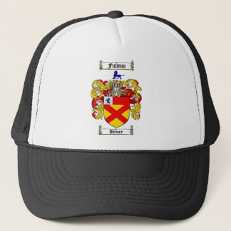 BRUCE FAMILY CREST -  BRUCE COAT OF ARMS TRUCKER HAT