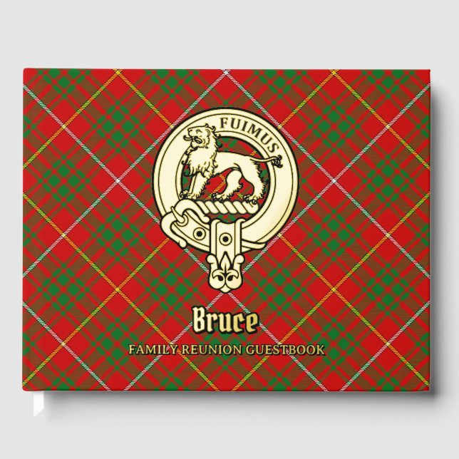 Bruce Family Reunion Guest Book (Front)