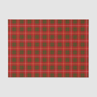 Bruce Family Tartan Pattern Tissue Paper