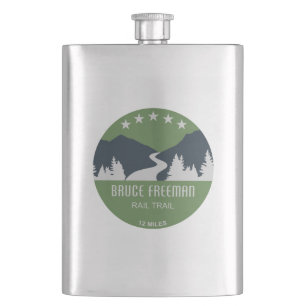 Bruce Freeman Rail Trail Hip Flask