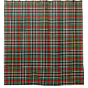 Bruce Of Kinnard Tartan Shower Curtain