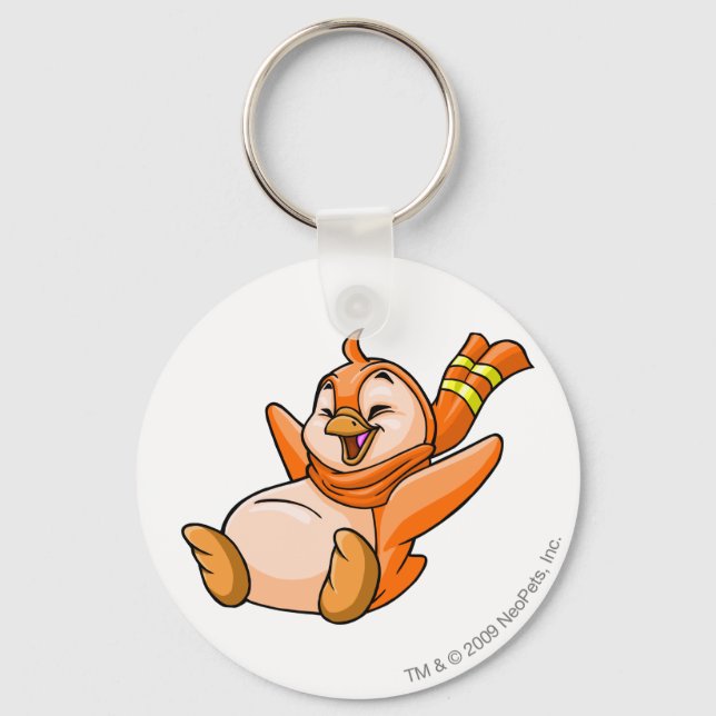 Bruce Orange Key Ring (Front)