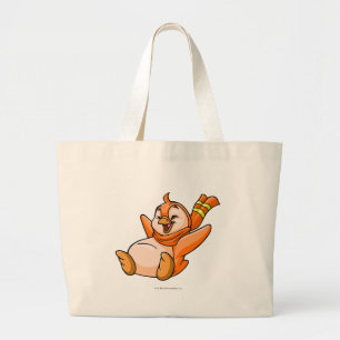 Bruce Orange Large Tote Bag
