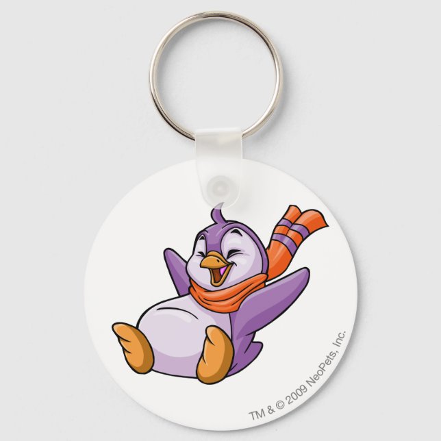 Bruce Purple Key Ring (Front)