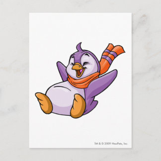 Bruce Purple Postcard
