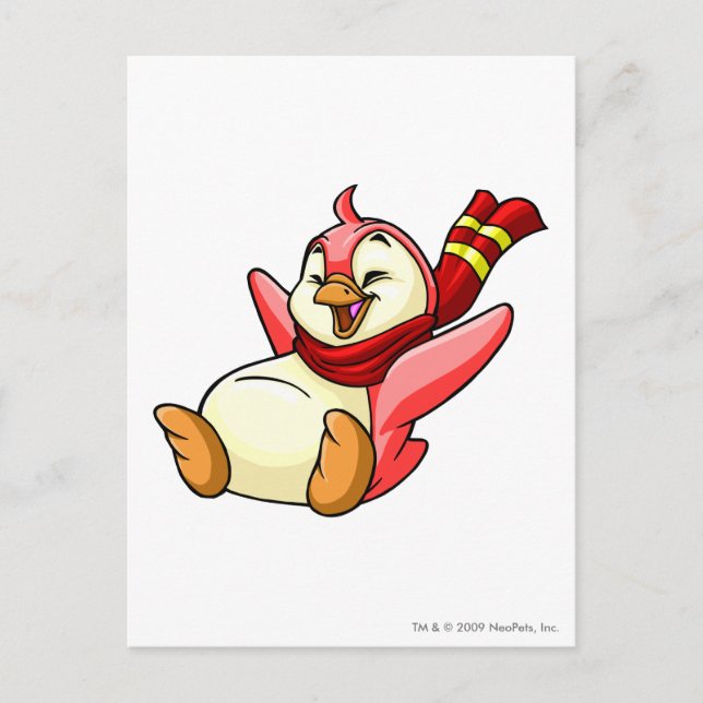 Bruce Red Postcard (Front)