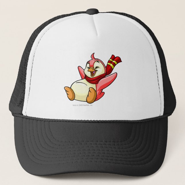 Bruce Red Trucker Hat (Front)