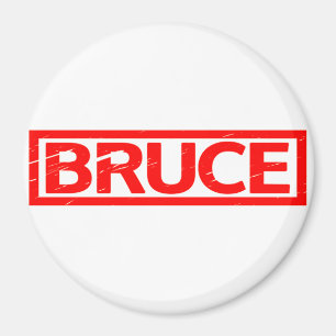 Bruce Stamp Magnet