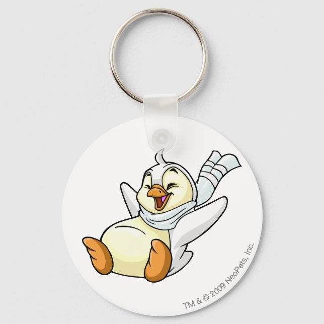 Bruce White Key Ring (Front)
