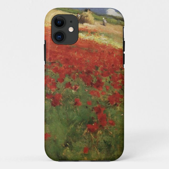 BRUCE, William Blair poppies poppy red flowers vin Case-Mate iPhone Case (Back)