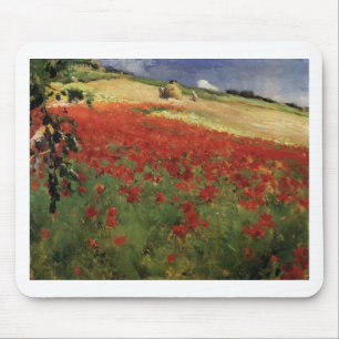 BRUCE, William Blair poppies poppy red flowers vin Mouse Mat