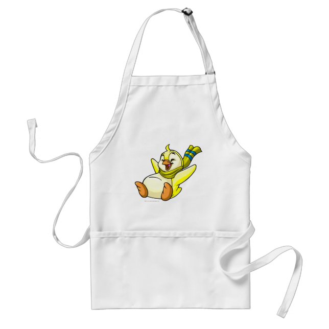 Bruce Yellow Standard Apron (Front)
