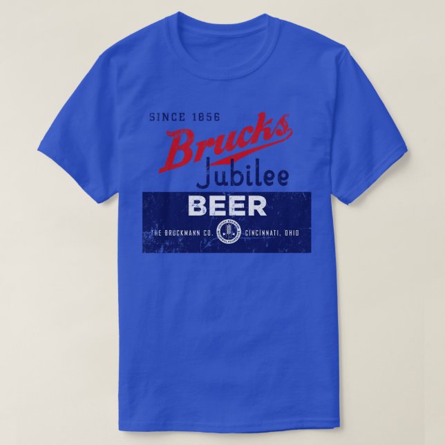Brucks Jubilee Beer T-Shirt (Design Front)