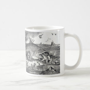 Bruegel , “ The Big Fish Eat the Little Fish. ” Coffee Mug