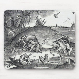 Bruegel , “ The Big Fish Eat the Little Fish. ” Mouse Mat
