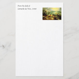 Bruegel's Landscape with the Fall of Icarus - 1558 Stationery